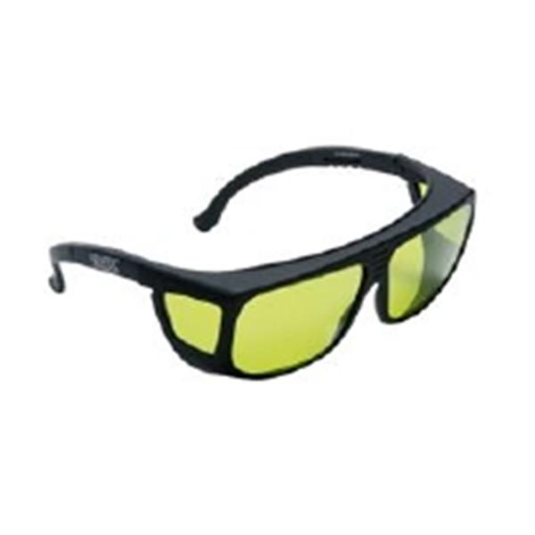 Kentek Corporation Eyewear Safety Softie Goggle Dual Lens Black/Green Fit Over Universal Rsbl Ea - KOS-6202