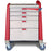 Avalo Series - Procedure Cart Steel Frame - AM-EM-CMP-RED