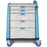 Avalo Series - Procedure Cart Steel Frame - Capsa Solutions - AM-EM-INT-BLUE
