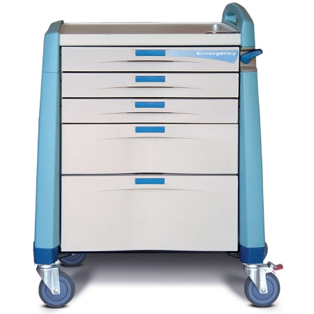 Avalo Series - Procedure Cart Steel Frame - AM-EM-CMP-BLUE