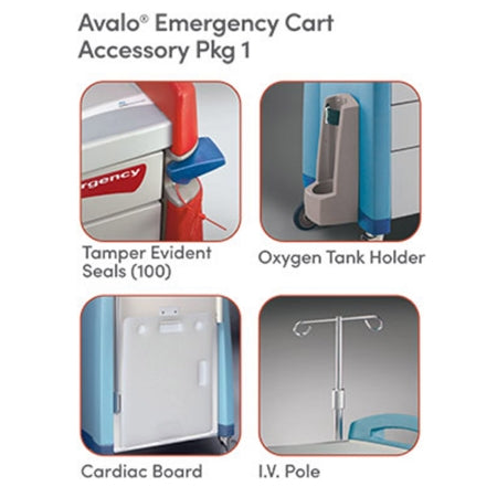 Avalo - Emergency Cart Accessory Package  Carts - Capsa Solutions - AM-EM-ACCPK1