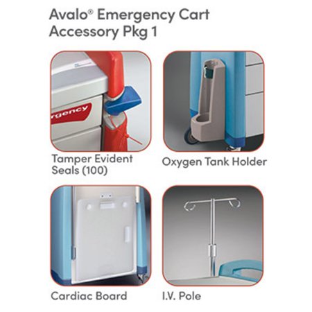 Avalo - Emergency Cart Accessory Package Carts - AM-EM-ACCPK1