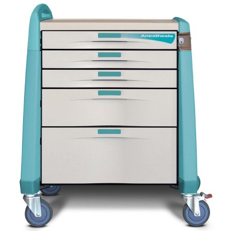 Avalo Series - Procedure Cart Steel Frame - Capsa Solutions - AM-AN-CMP-KEY-GR