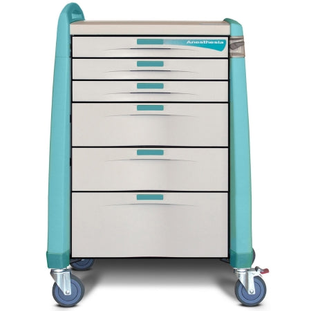 Avalo Series - Procedure Cart Steel Frame - Capsa Solutions - AM-AN-STD-ELOK-G