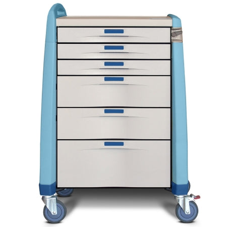 Avalo Series - Procedure Cart Steel Frame - Capsa Solutions - AM-AN-STD-ELOK-B