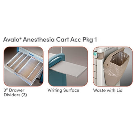 Avalo Series - Procedure Cart Steel Frame - Capsa Solutions - AM-AN-ACCPK2