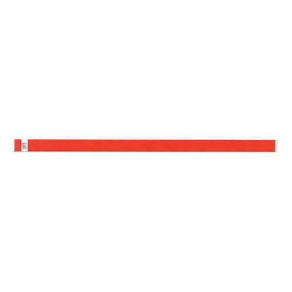 Precision Dynamics Corp. Wristband Identification Dupont Tyvek Red 500/Pk - NTS-16-PDM
