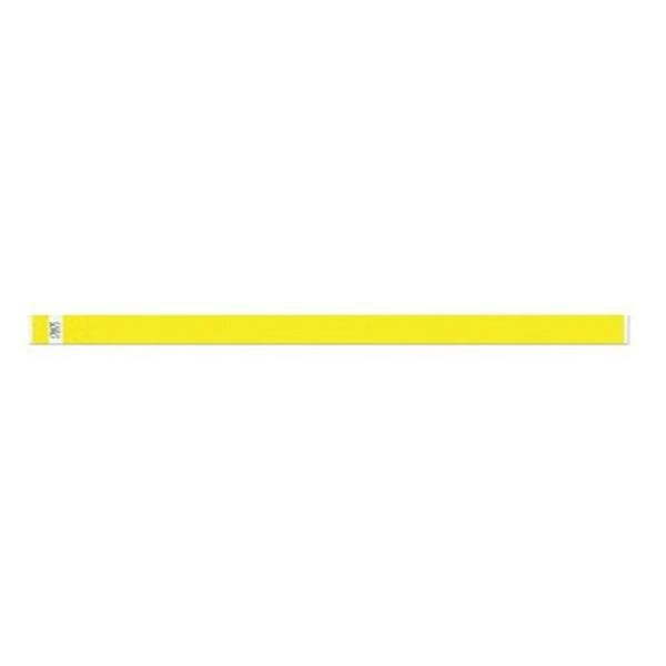 Precision Dynamics Corp. Wristband Identification Dupont Tyvek Yellow 500/Pk - NTS-14-PDM