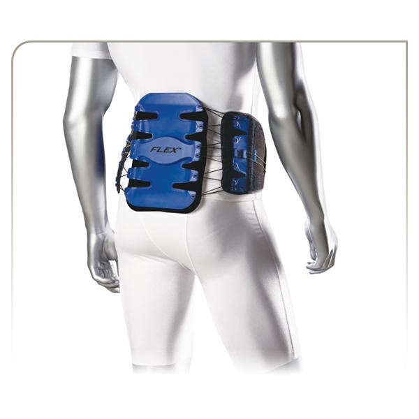 Cropper Medical Brace Stabilizer Backjack Flex Adult Box Set Lumbar Black/Blue Size Small Ea - 37301