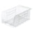 Akro-Mils Bin Storage Akrobins 7-3/8X4-1/8X3" Clear Polymer With Label Holder 24/Ca - 30220SCLAR