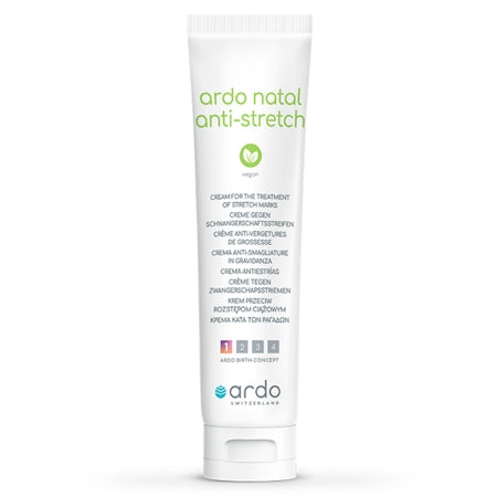 ardo natal anti-stretch - Hand and Body Moisturizer 3.38 oz. Tube Unscented Cream - Ardo Medical - 66.00.17