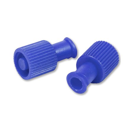 McKesson - Dual Function Syringe Cap Blue, Dual Capacity, Sterile - MSB1500