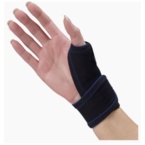 Deroyal Industries Inc Splint Thermo-Form Short Thumb Neoprene Black Size X-Small Left Ea - 359XSL