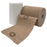 CoFlex TLC Zinc with Indicators - 2 Layer Compression Bandage System 4 Inch X 6 Yard / 4 Inch X 7 Yard 35 to 40 mmHg Self-adherent / Pull On Closure Tan NonSterile - Andover Coated Products - 8840UBZ-TN