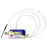 Flashlink - Datalogging Cryogenic Thermometer with Alarm Fahrenheit / Celsius -328° to +104°F (-200° to +40°C) Stainless Steel Probe Battery Operated - 40565-01