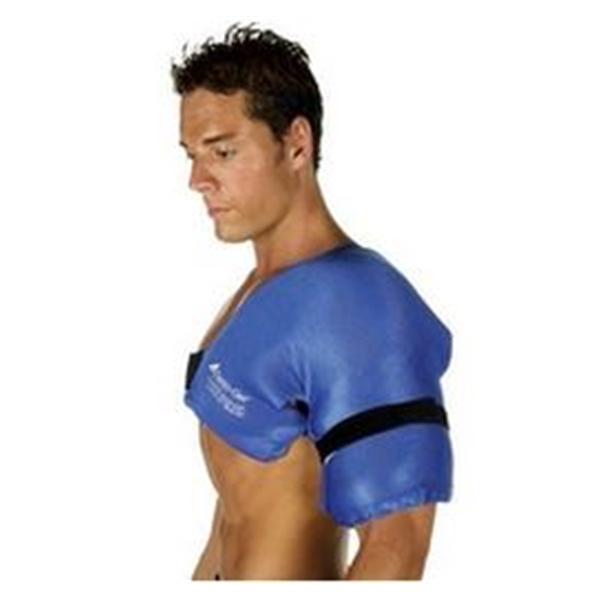 Southwest Technologies Wrap Hot/Cold Therapy Elasto-Gel Shoulder Lycr Blue Size One Size Fits All Ea - SW9001