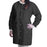 FitMe - Lab Coat Black 2X-Large Knee Length Disposable - Dukal - UGC-6600-XXL