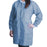 FitMe - Lab Coat Ceil Blue Large Knee Length Disposable - UGC-6603-L