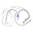 Sunset Healthcare - Ventilator Circuit Corrugated Tube 72 Inch Tube Dual Limb Pediatric Without Bag Single Patient Use Active Ventilator Circuit - VC1001P