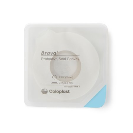 Brava - Ostomy Seal Convex, Starter Hole 1-3/8 Inch (35mm) - Coloplast - 12093