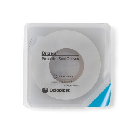 Brava - Ostomy Seal Convex, Starter Hole 1-9/16 Inch (40mm) - Coloplast - 12094
