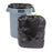 Uline - Trash Bag 33 gal. Black LLDPE 1.4 mil 33 X 38 Inch Side Sealed Coreless Roll - S-13524BL