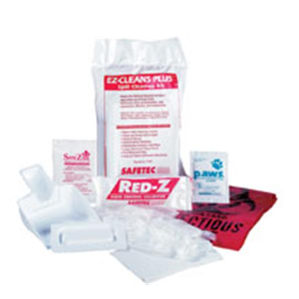 Safetec Of America Inc Kit Spill Ez-Cleans Plus W/ Vnl Glv/Scp Each - 19315617