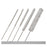 Aspen Surgical Brush Instrument Cleaning Safeclean 18"X1Mm 3Fr Nylon Bristle White 2/Pk - 241007BBG