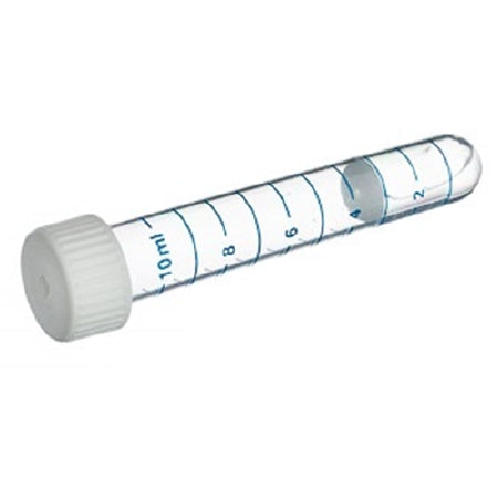 Leucosep - Centrifuge Tube Round Bottom Plain 16.8 X 100 mm 12 mL White Screw Cap Polypropylene Tube - Fisher Scientific - 07000449