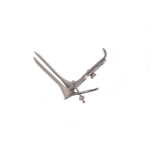 BR Surgical, Speculum Vaginal Pederson Extra Large Blue Stainless Steel/Insulated Coating Ea - BR71-12054