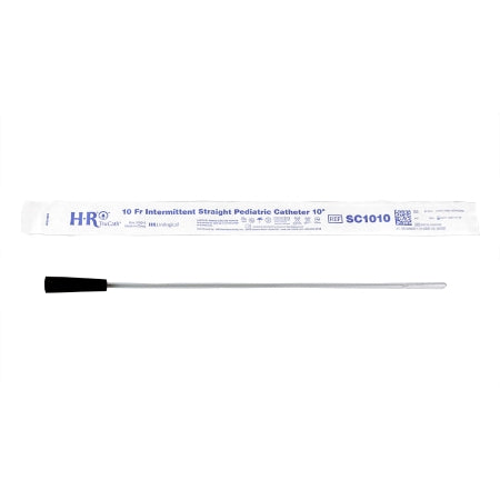TruCath - Urethral Catheter Straight Tip Uncoated PVC 10 Fr. 10 Inch - SC1010