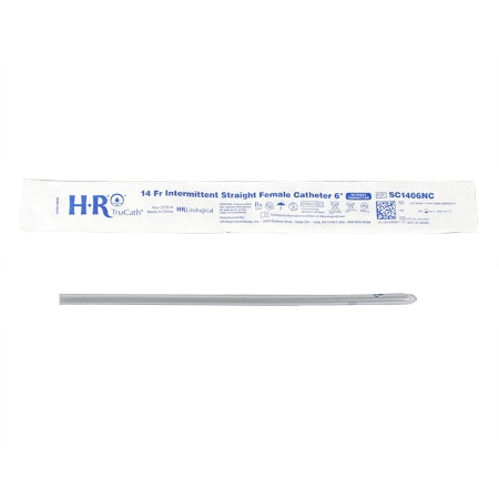 TruCath - Urethral Catheter Straight Tip Uncoated PVC 14 Fr. 6 Inch - SC1406NC
