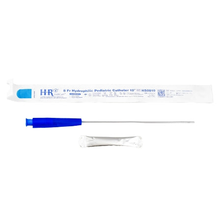RediCath - Urethral Catheter Straight Tip Hydrophilic Coated PVC 8 Fr. 10 Inch - HS0810