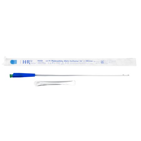 RediCath - Urethral Catheter Straight Tip Hydrophilic Coated PVC 14 Fr. 16 Inch - Hr Pharmaceuticals - HS1416