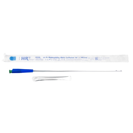 RediCath - Urethral Catheter Straight Tip Hydrophilic Coated PVC 14 Fr. 16 Inch - HS1416