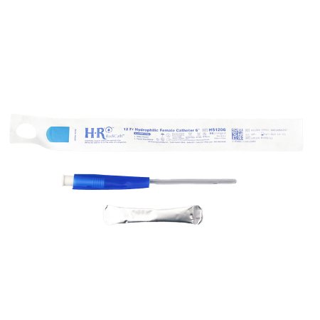 RediCath - Urethral Catheter Straight Tip Hydrophilic Coated PVC 12 Fr. 6 Inch - Hr Pharmaceuticals - HS1206