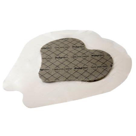 PolyMem Silver - Silver Foam Dressing 7-1/5 X 7-4/5 Inch Sacral Sterile - Ferris Manufacturing - 1249