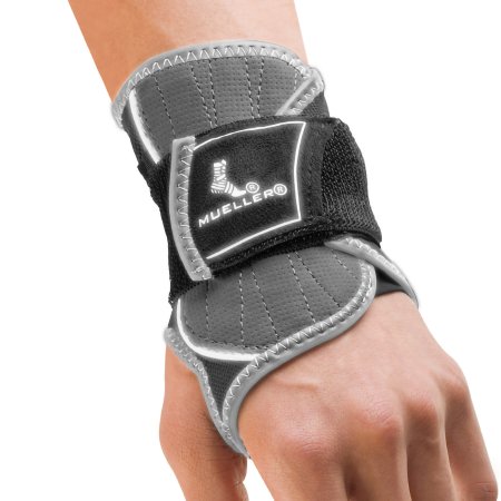 Mueller Hg80 - Wrist Brace Hydracinn Fabric / Steel Left or Right Hand Black Large / X-Large - 79719