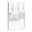 Market Lab - PPE Dispenser Wall Mounting 1 Box of Mask, 3 Glove Boxes, and 1 Box of Gowns Clear 16.62 W X 3-1/4 D X 25.3 H Inch ABS Plastic - 60128