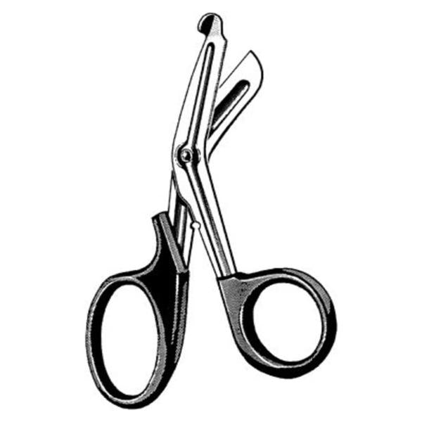 Sklar Instruments Scissors Multi-Cut Utility Surgi-Or 7-1/2" Bl/Bl Serrated Angled Ss/Plstc Ea - T95-105