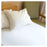 Calderon Textiles Inc Sheet Flat 66X104" Comfort Weave Twin Size White 12/Pk - 20M-66104