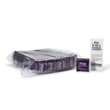 Lifestyles Snugger Fit - Condom Lubricated One Size Fits Most 1,000 per Case - 170191