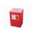 Fisher Scientific Co. Container Sharps Fisherbrand/Sharps-A-Gator 7Gal Rectangular Pp Red/Clear Each - 14827104