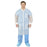 O&M Halyard - Lab Coat White Medium Knee Length Disposable - 10232