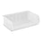 ULINE - Stackable Storage Bin Uline Clear Plastic 5 X 11 X 16-1/2 Inch - S-13537C