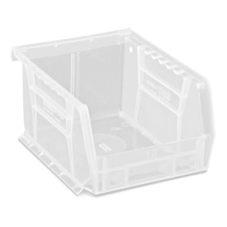 ULINE - Stackable Storage Bin Uline Clear Plastic 3 X 4 X 5-1/2 Inch - S-12413C