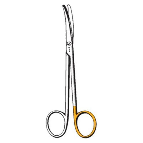 Sklar Instruments Scissors Dissecting Metz-Lhy Sklarlite Sklarcut 5.75 Bl/Bl Micr-Serr Crv Ss Ea - 23-1280