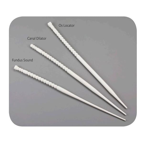 Miltex-Integra Dilator Finder Set Set Of Three Os Locator/Canal Dilator/Fundus Sound Teflon Ea - 30-3000