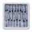 Becton Dickinson PrecisionGlide Allergy Tray 1 mL 26 Gauge 1/2 Inch Attached Needle Without Safety - 305538