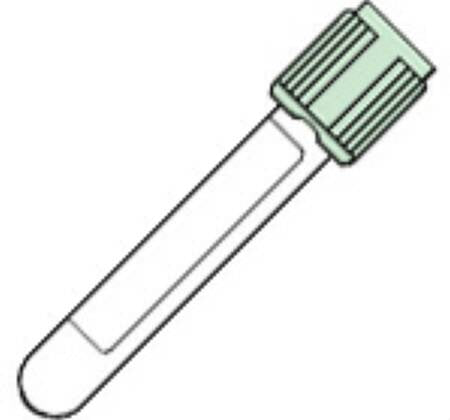 Becton Dickinson BD Vacutainer PST Venous Blood Collection Tube Plasma Tube Lithium Heparin / Separator Gel Additive 13 X 75 mm 3 mL Green BD Hemogard Closure Polyethylene Terephthalate (PET) Tube - 368036